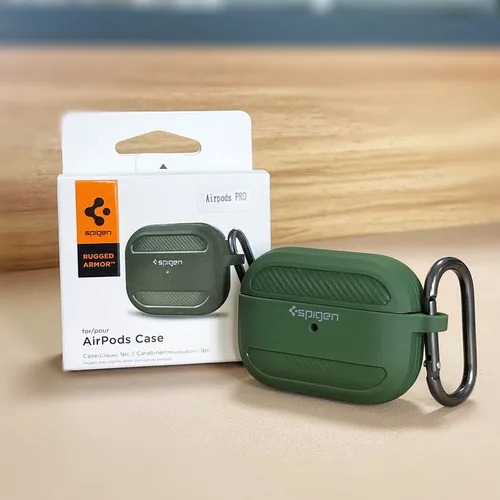 Spigen rugged armor AirPods case (A grade )