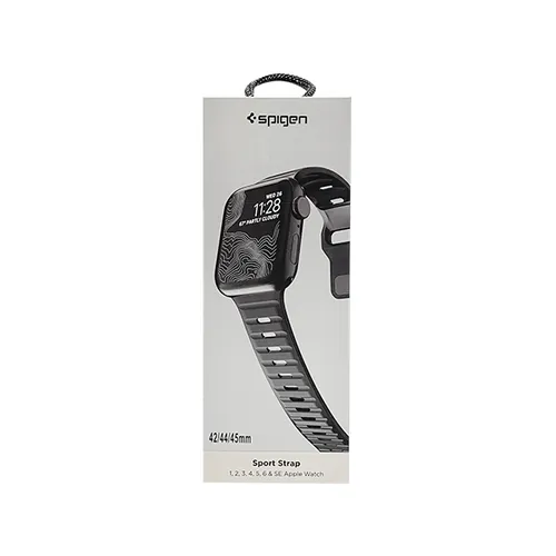 Spigen Silicone Sport Strap for Apple Watch 42mm/44mm/45mm