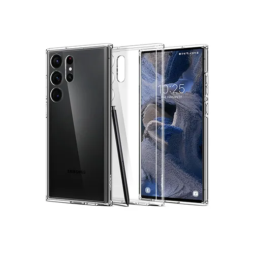 Spigen Ultra Hybrid Crystal Clear Case For Galaxy S23 Ultra