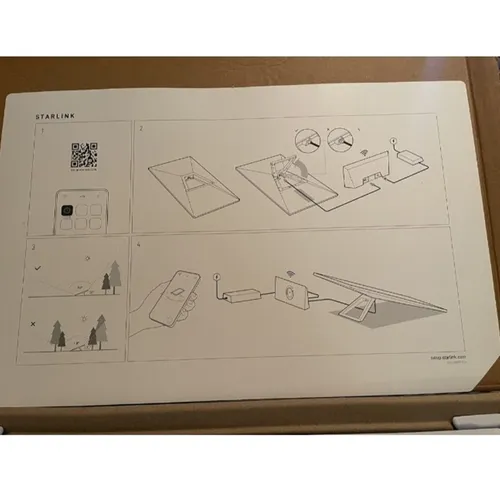 Starlink UTR-232 Space X AX Tri Band Wi-Fi System Standard Kit