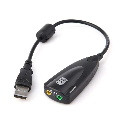 Steel Sound 5HV2 USB Plug and Play Virtual 7.1 Surround Sound Card Adapter