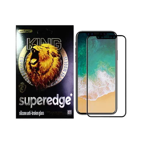 Superedge Silicone Anti-broken Glass Screen Protector for iPhone X
