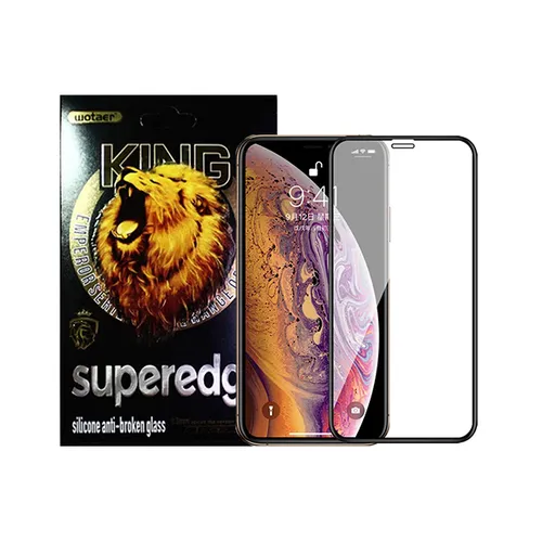 Superedge Silicone Anti-broken Glass Screen Protector for iPhone Xs Max