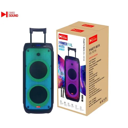 SWISS SOUND SS-1016 Bluetooth Party Speaker