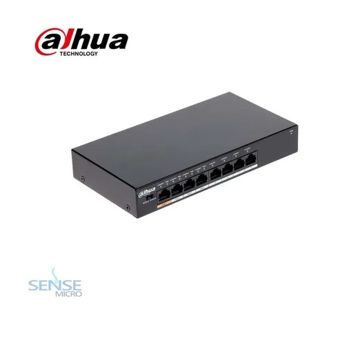 SWITCH - DAHUA DH-PFS3008-8ET-60 8 PORT WITH 4 PORT POE