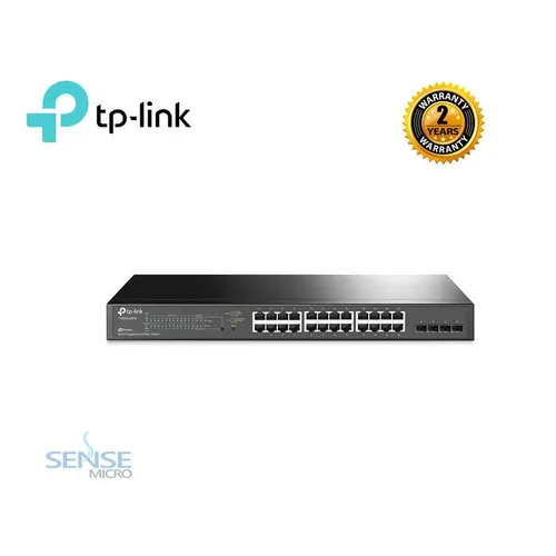 SWITCH - TP-LINK T1600G-28PS 24 PORT GIGABIT POE+4SFP