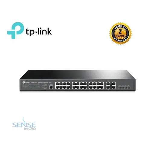 SWITCH - TP-LINK T2500-28TC 24 PORT L2 MANAGEABLE
