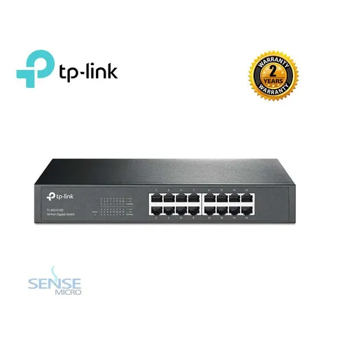 SWITCH - TP-LINK TL-SG1016D 16 PORT 10/1000M GIGABIT