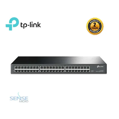 SWITCH - TP-LINK TL-SG1048 48 PORT 10/1000M RACK MOUNTABLE