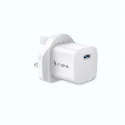 Syncwire 20W PD USB-C Power Adapter Uk Plug