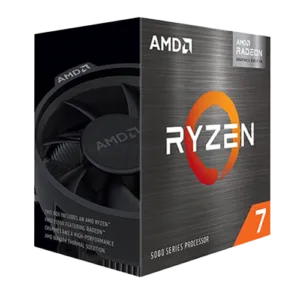 – SYSTEMS ONLY – AMD Ryzen 7 5700G Processor – 8 Core 16 Thread – 20M Cache, Up to 4.60GHz Desktop Processor With Wraith Stealth Cooler – WITHOUT BOX
