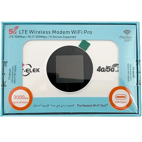 T-ELEK TM968-E 4G LTE Wireless Modem WiFi Pro