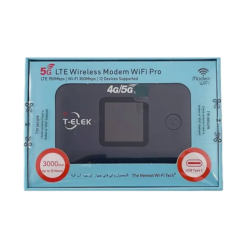 T-ELEK TM96E 4G LTE Wireless Modem WiFi Pro
