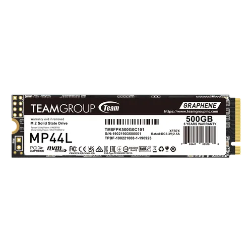Team Group MP44L M.2 PCIe Gen4 SSD (Not Sold Separately)
