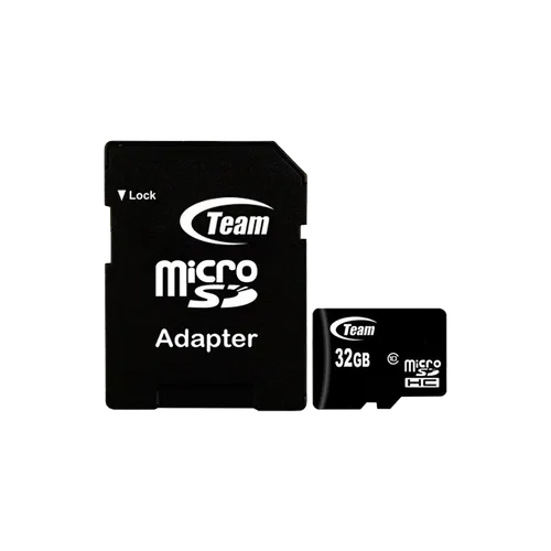 TEAM MICRO SDHC 32GB CLS10 WITH ADAPTOR(3y)