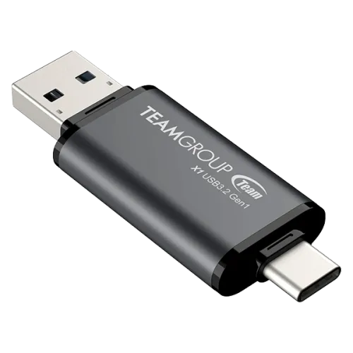 TEAM X1 USB 3.2 Gen1 DUAL DRIVE 64GB -128GB
