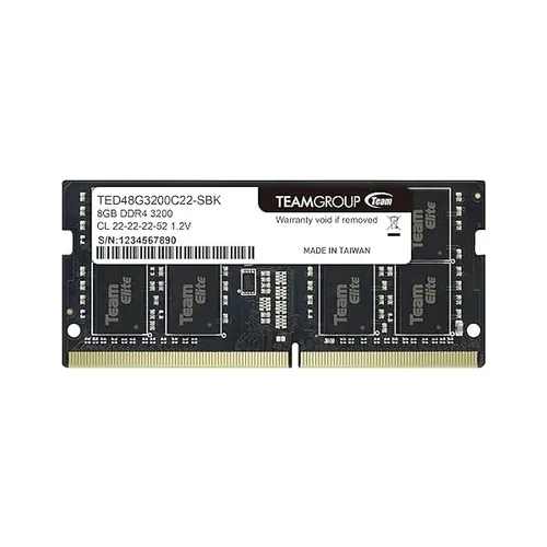 TEAMGROUP Elite 8GB SO DDR4 3200 Laptop RAM