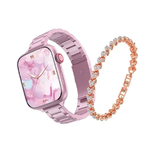 Telzeal Perfect Mini Ladies Smart Watch With Diamond Bracelet