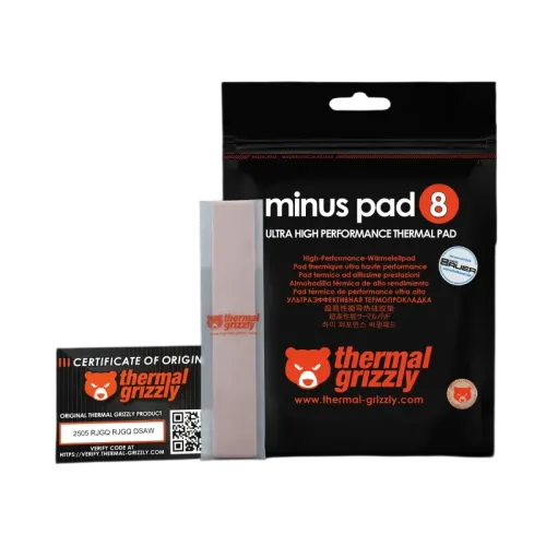 Thermal Grizzly Minus Pad 8 - 3MM - 120 x 20 MM