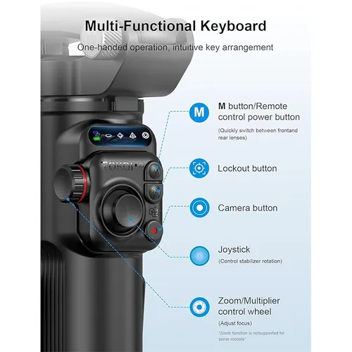 TOKQI M02 3-Axis Gimbal Stabilizer