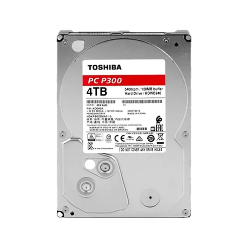 Toshiba P300 4TB Internal Hard Drive