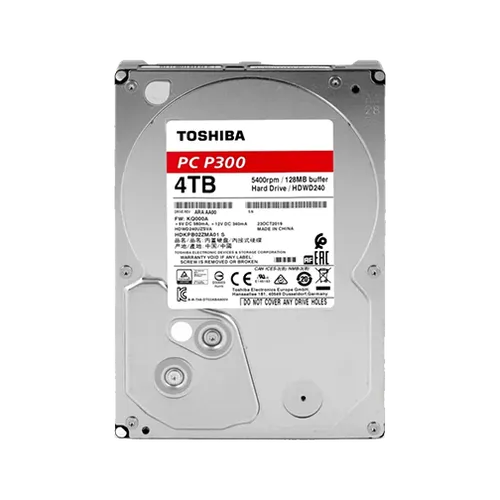 Toshiba P300 4TB Internal Hard Drive