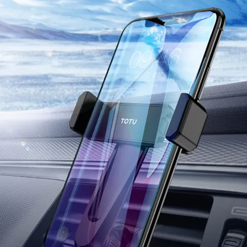 Totu Clip Style 360 Degrees Rotation Car Mount Mobile Holder (DCTV-02)