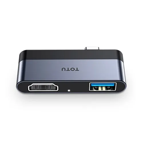 TOTU Mini Hub Type-C TO HDMI+USB 3.0 Linglong Series Docking Station