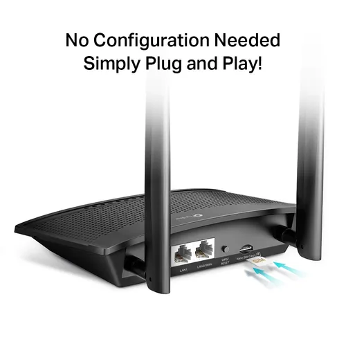 TP Link 300 Mbps Wireless N 4G LTE Router TL-MR100