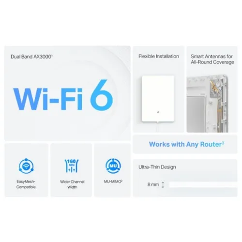 Tp-Link Archer Air E5 | AX3000 Dual-Band Wi-Fi 6 Air Range Extender