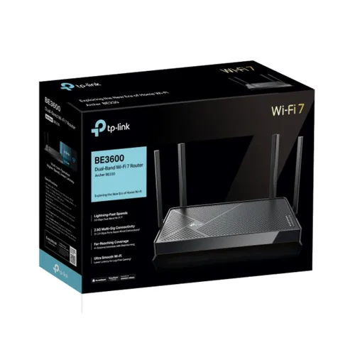 TP-Link Archer BE230 BE3600 Dual-Band Wi-Fi 7 Router