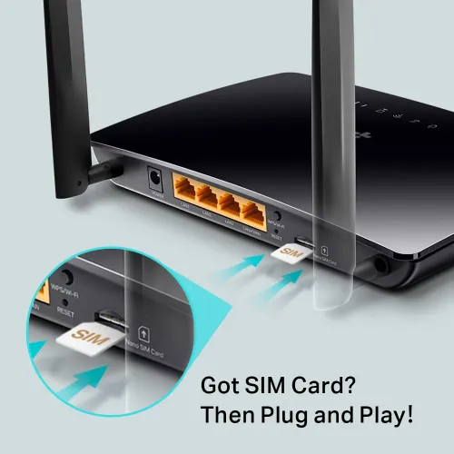 TP-Link Archer MR402 AC1200 Dual Band 4G LTE Wi-Fi Router