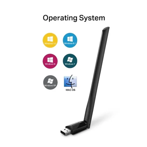TP-Link Archer T2U Plus AC600 High Gain Dual Band USB Adapter