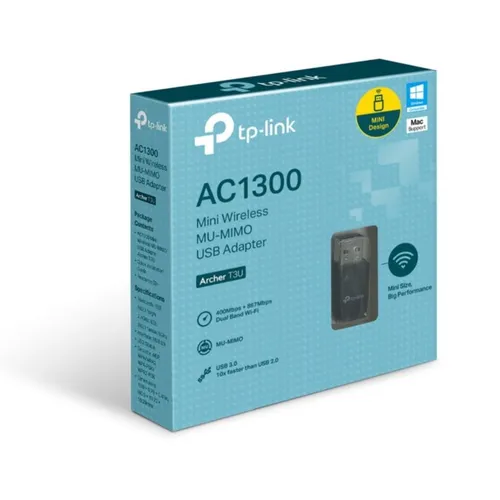 TP-Link Archer T3U AC1300 Mini Wireless MU-MIMO USB Adapter