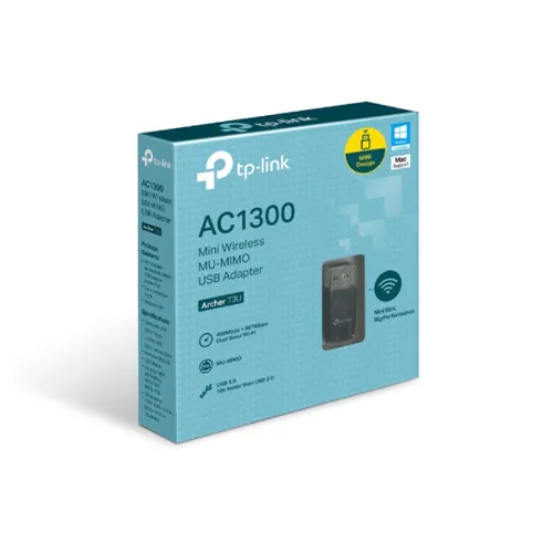 Tp-Link Archer T3U AC1300 Mini Wireless MU-MIMO USB WiFi Adapter