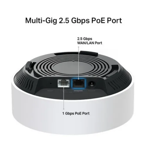 Tp-Link Deco X50-PoE AX3000 Wireless Dual-Band Multi-Gig Whole Home Mesh System (3-Pack)