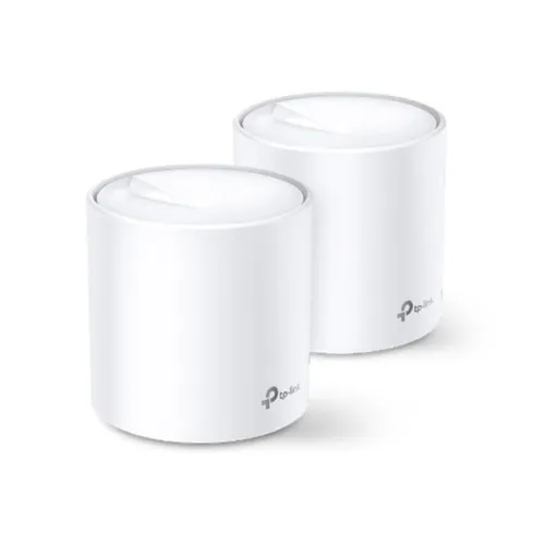 TP-Link Deco X60 AX3000 Whole Home Mesh Wi-Fi 6 System - 2 Pack