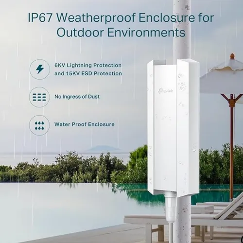 Tp-Link EAP610 | AX1800 WiFi 6 Outdoor Access Point