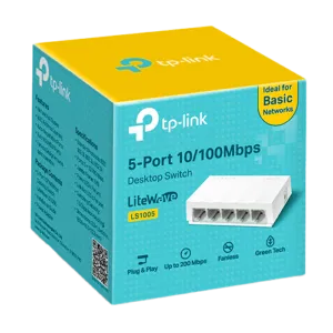 TP-LINK LS1005 5-Port 10/100M Network Switch