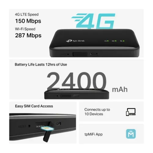 TP Link M7005 4G LTE Mobile Wi-Fi