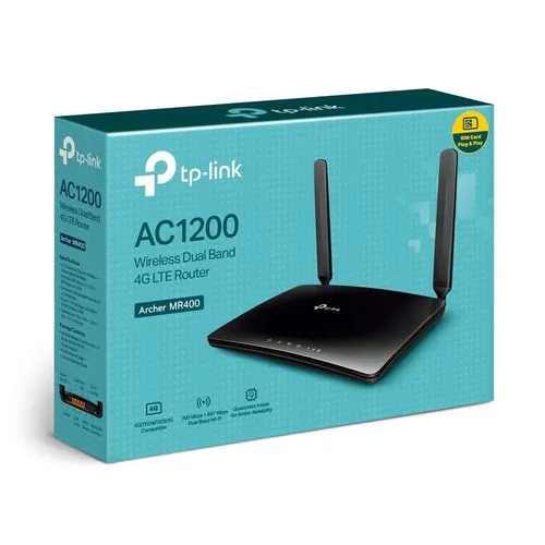 Tp-Link MR400 AC1200 Wireless Dual Band 4G LTE Router