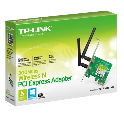 TP Link PCI EXPRESS WIFI Card TL-WN881ND