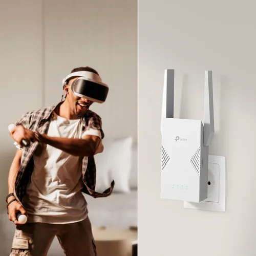 TP-Link RE235BE BE3600 Dual-Band Wi-Fi 7 Range Extender, 2.4GHz 688Mbps + 5GHz 2882Mbps, EasyMesh Compatible