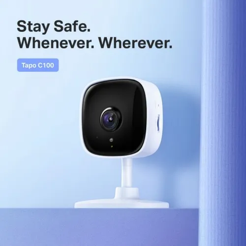 TP-Link Tapo C100 | Home Security Wi-Fi Camera