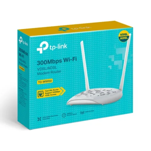TP-Link TD-W9950 300Mbps Wireless N VDSL/ADSL Modem Router