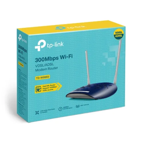 TP-Link TD-W9960 300Mbps Wireless N VDSL/ADSL Modem Router