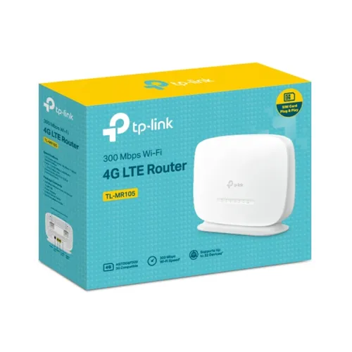 TP-Link TL-MR105 300 Mbps Wireless N 4G LTE Router