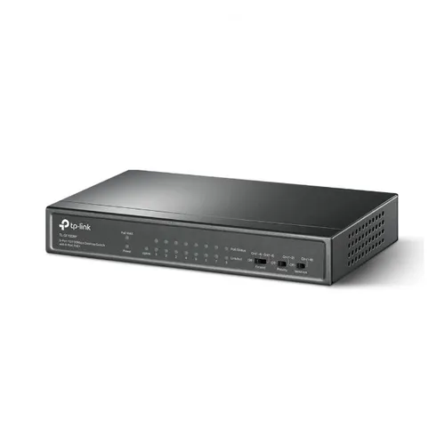 Tp-Link TL-SF1009P | 9-Port 10/100Mbps Desktop Switch with 8-Port PoE+
