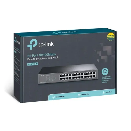 TP-Link TL-SF1024D 24-port 10/100Mbps Fast Ethernet Switch