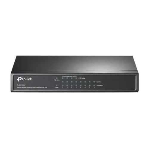 Tp-Link TL-SG1008P | 8-Port Gigabit Desktop Switch with 4-Port PoE+